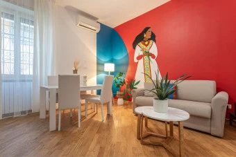 Appartamento al piano terra in palazzina signorile Roma